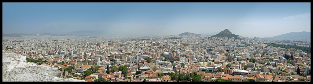 Atene dall'acropoli