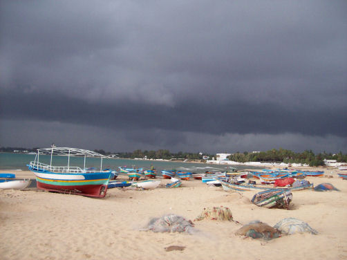 burrasca in avvicinamento