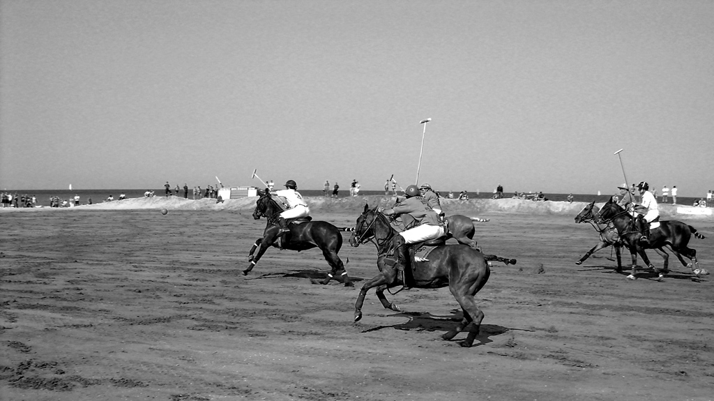 polo sulla spiaggia