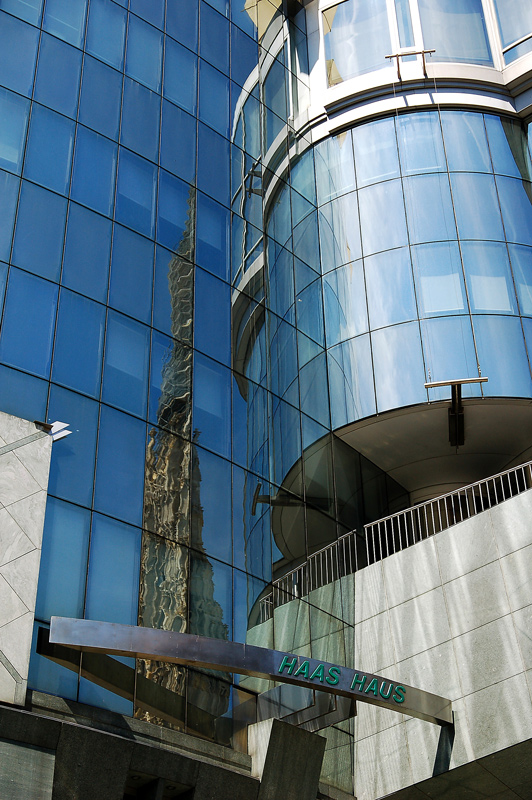 Haas haus - particolare