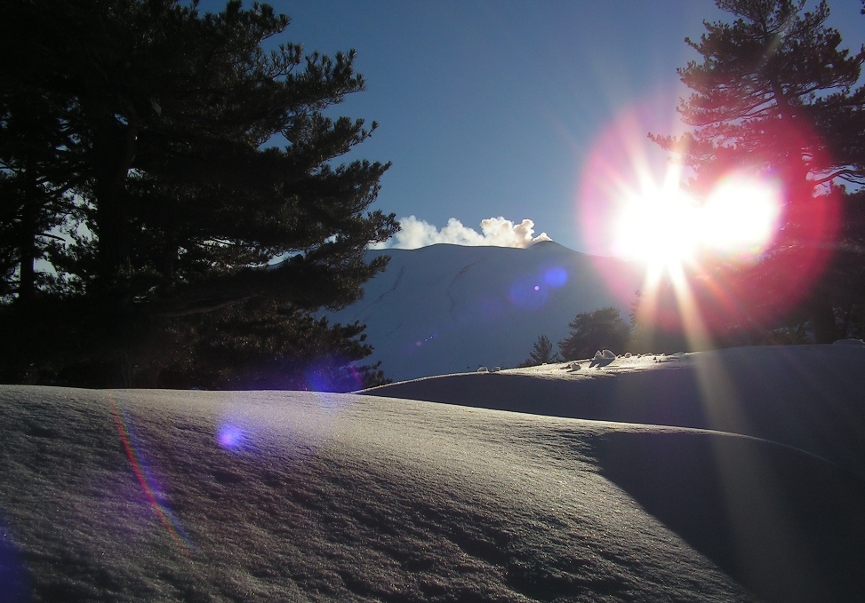 Etna innevata