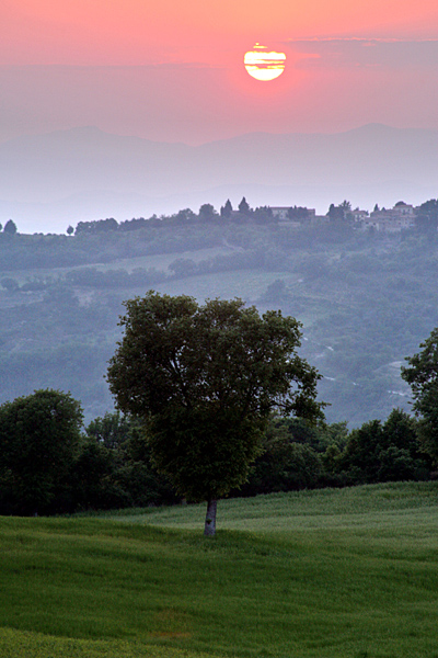 Tramonto toscano