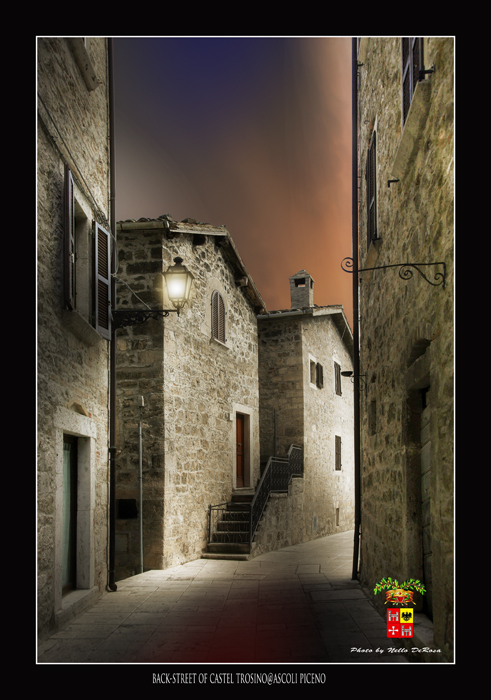 stradina interna di Castel trosino