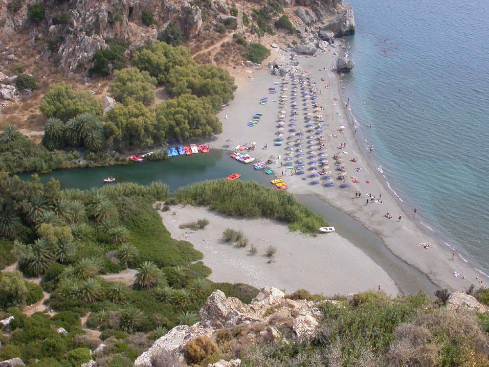 spiaggia di preveli (creta)