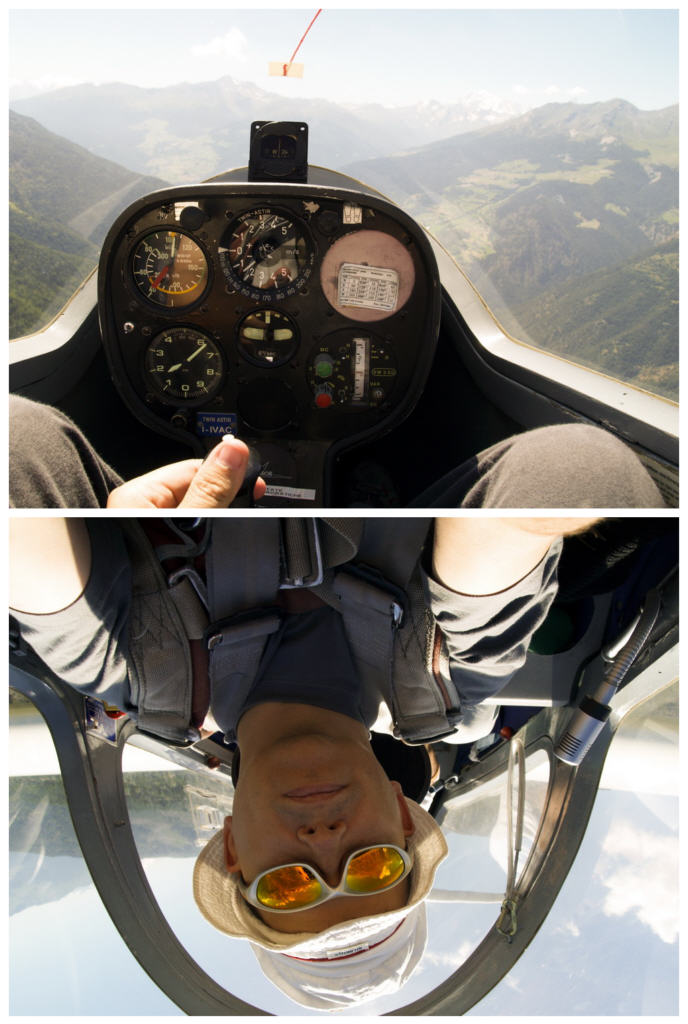 * autoscatto fronte e retro *