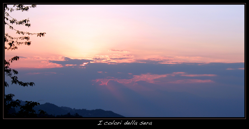 I colori della sera