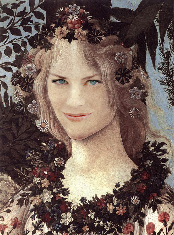 Nicole Kidman (Primavera del Botticelli)