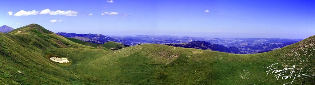 Panorama dal Lago Scaffaiolo