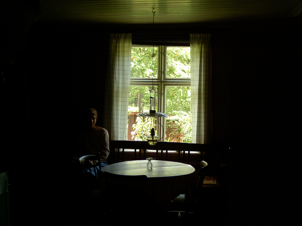 seduta nell'ombra (Svezia)