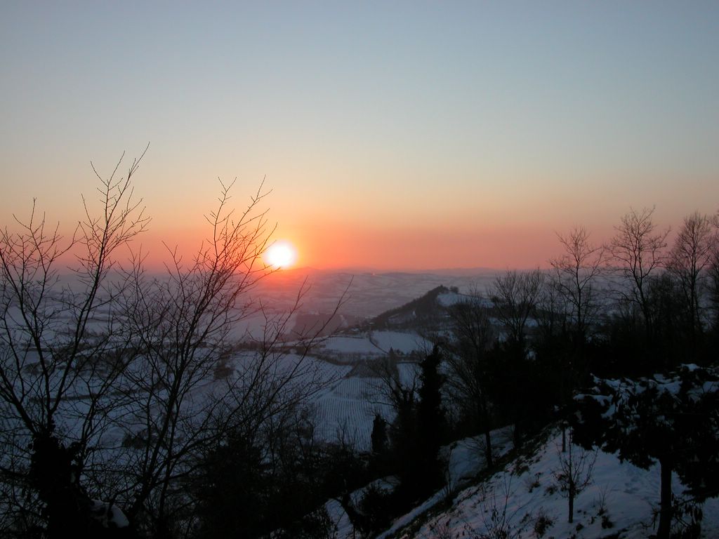 Tramonto a Bertinoro (FC)
