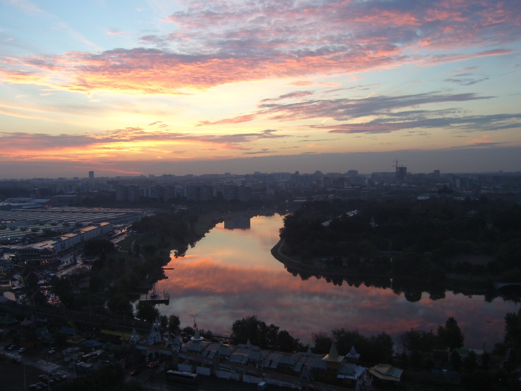 Mosca - Alba dal 23� piano