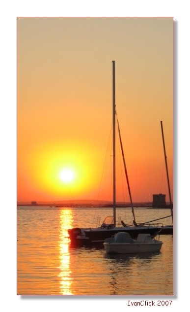 Tramonto a Porto Cesareo (LE)