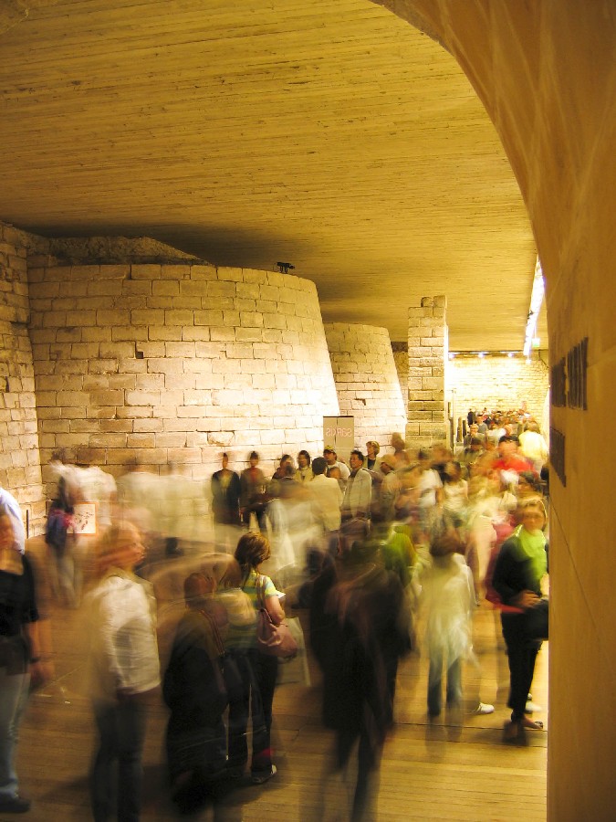 fossato del Louvre medievale