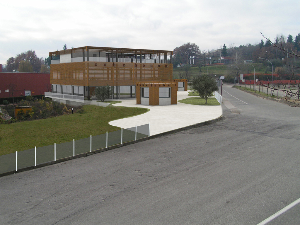 Compositing Architettonico-3D su Foto reale