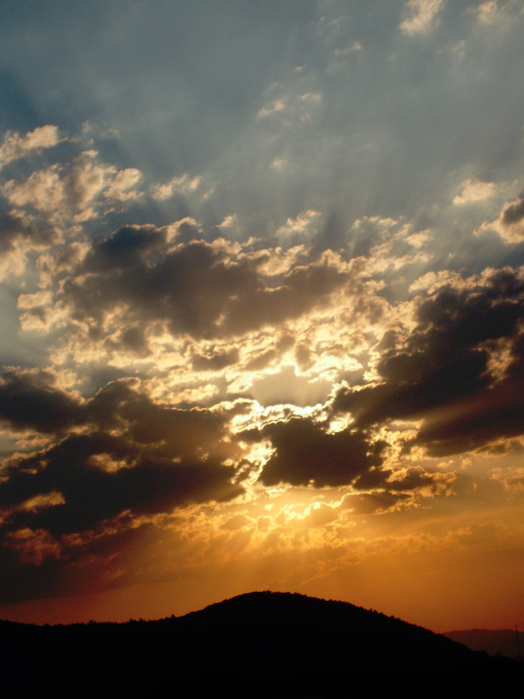 luci...forme..colori...tramonto..