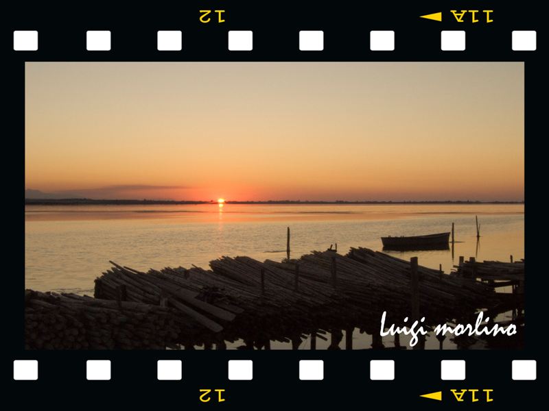 lago di lesina (tramonto)