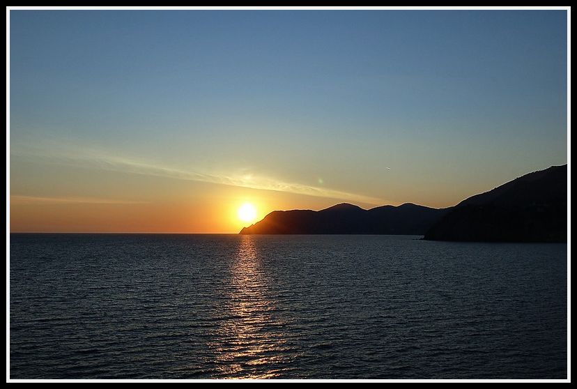 Tramonto a Manarola
