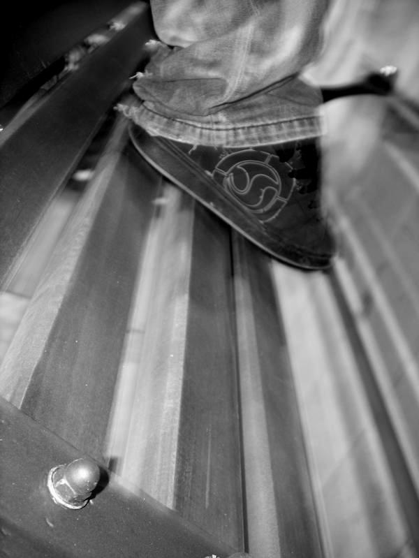 Il riposo di uno skater....