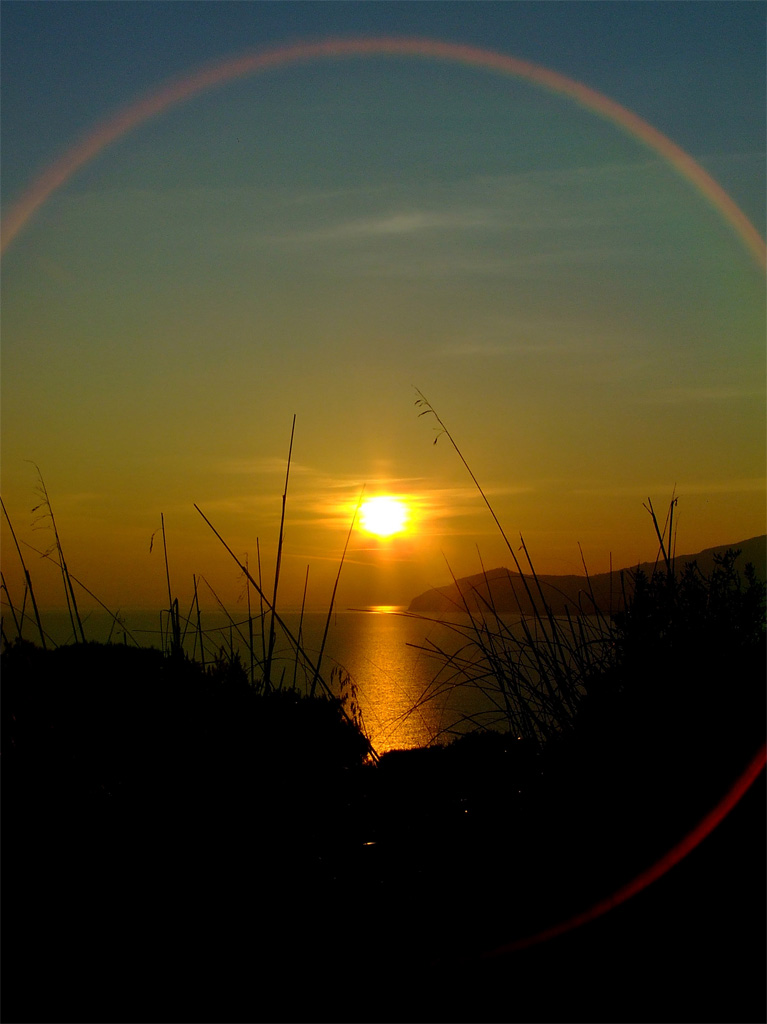 un altro tramonto...