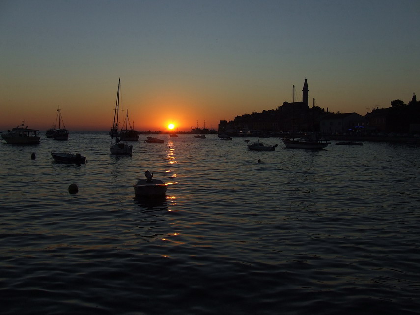 Tramonto in Istria