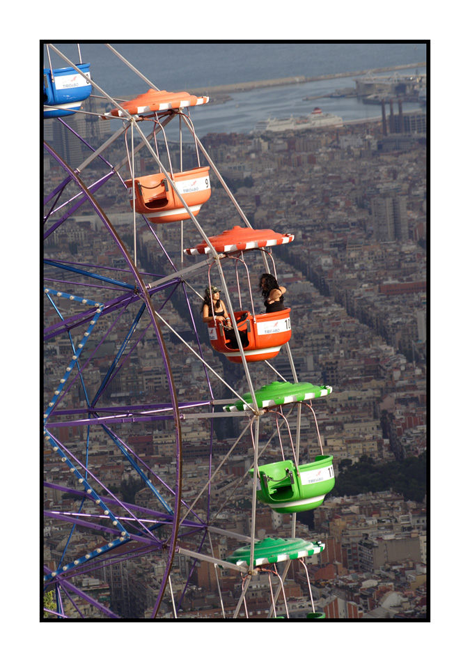 Luna Park in alta quota "Barcellona"
