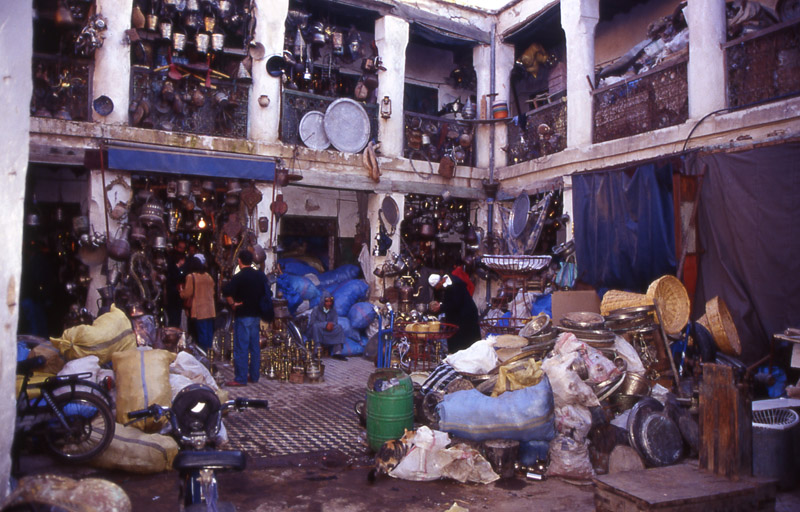 Marocco2003 - Marrakech, souk