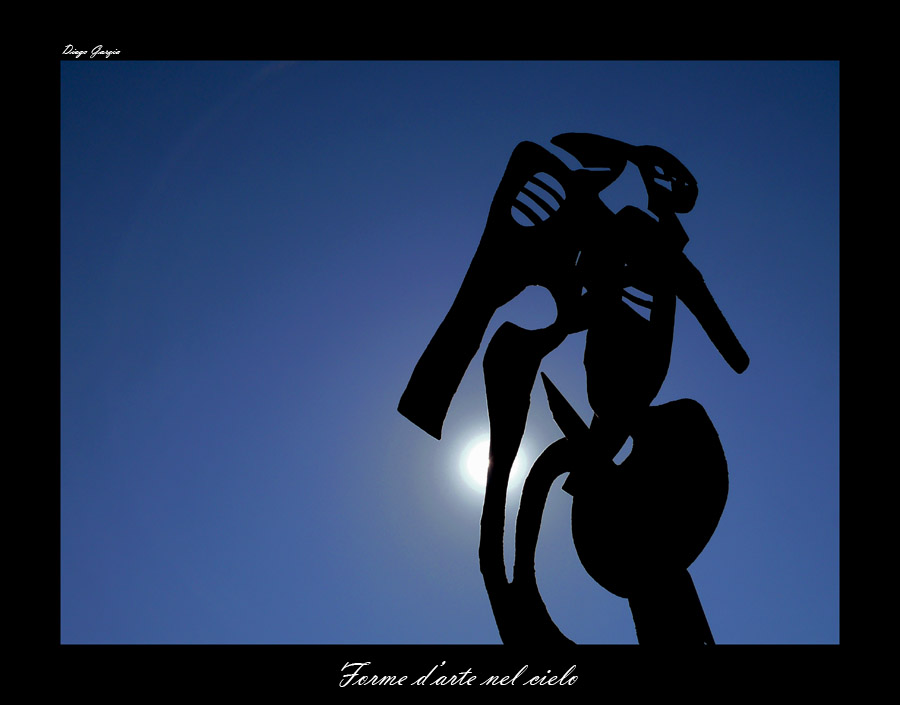 Forma d'arte nelo cielo