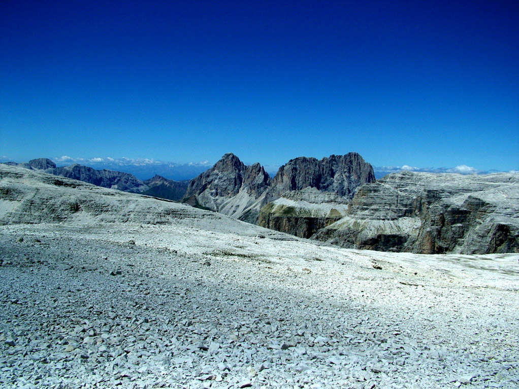 Versante sud-ovest del Piz Bo�