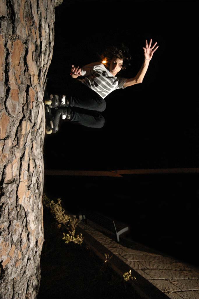 [Rollerblading] tree stall
