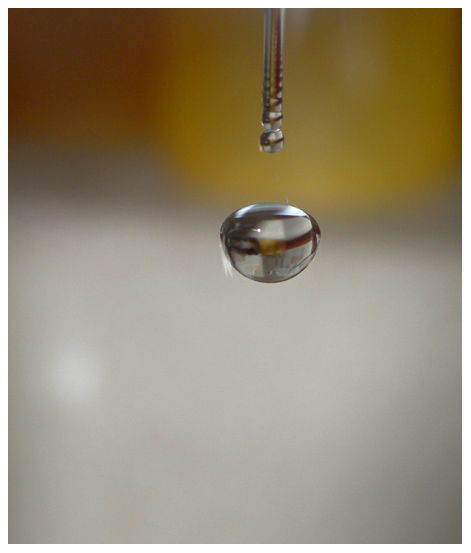 nascita di una goccia