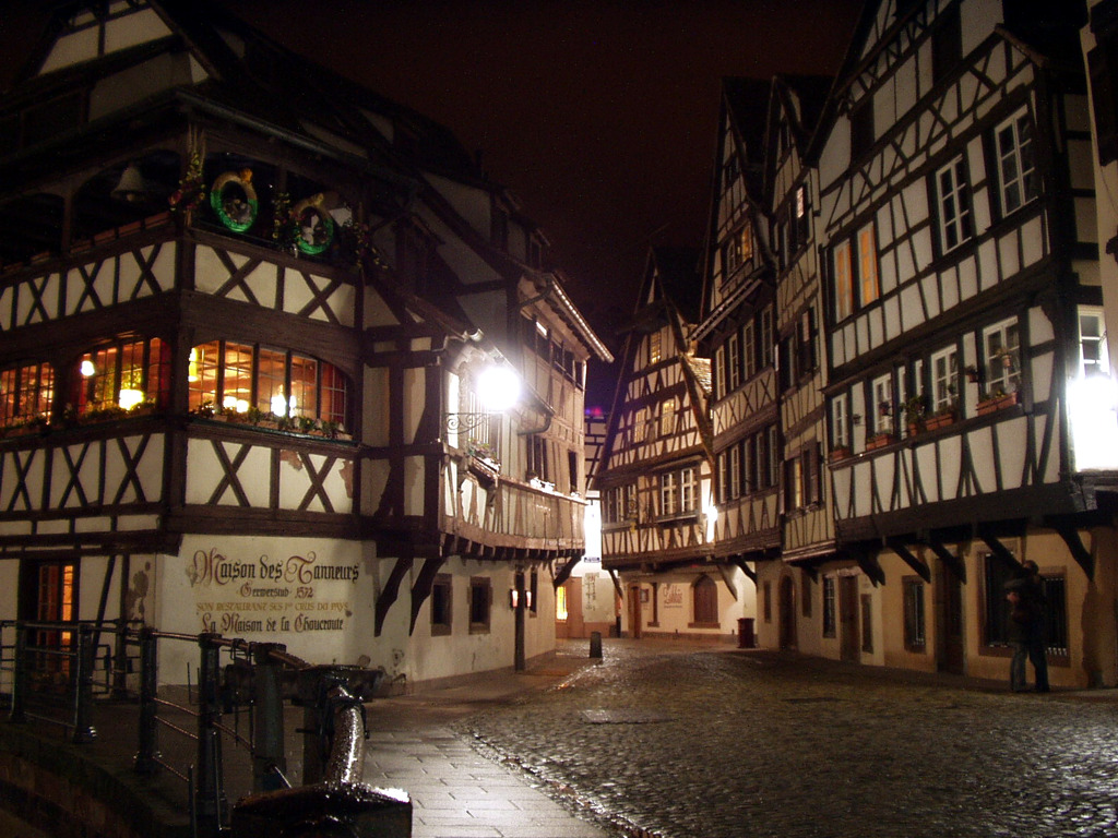 Strasbourg la nuit