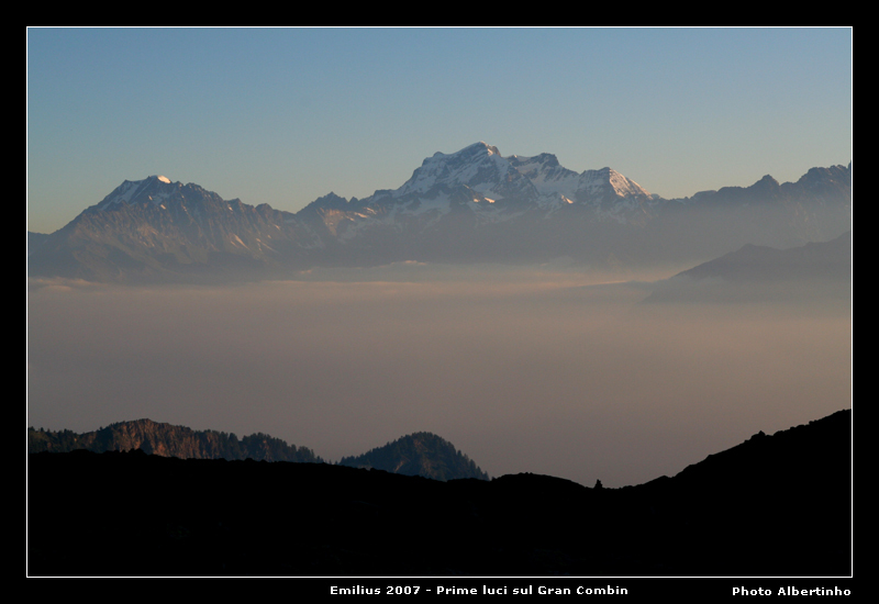 Alba sul Gran Combin