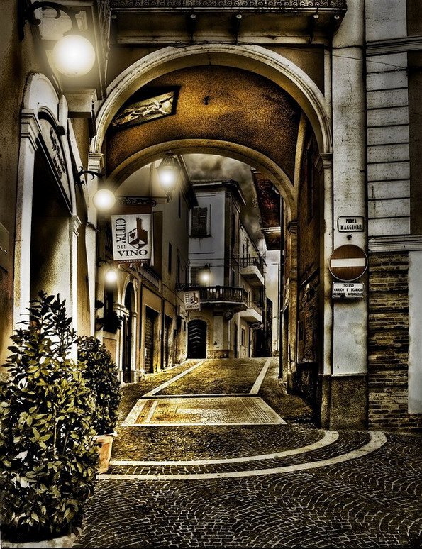 Scorcio di controguerra (TE) - Abruzzo - Italy