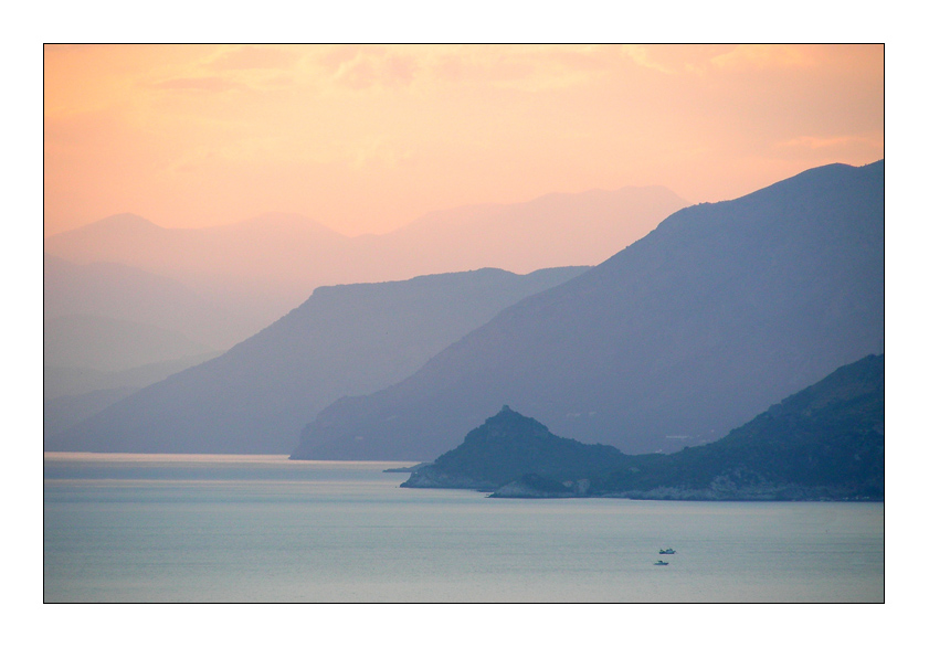 Tramonto in Calabria