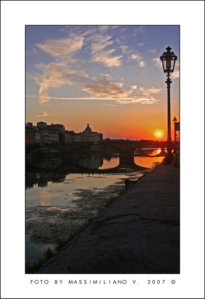 Tramonto a Firenze