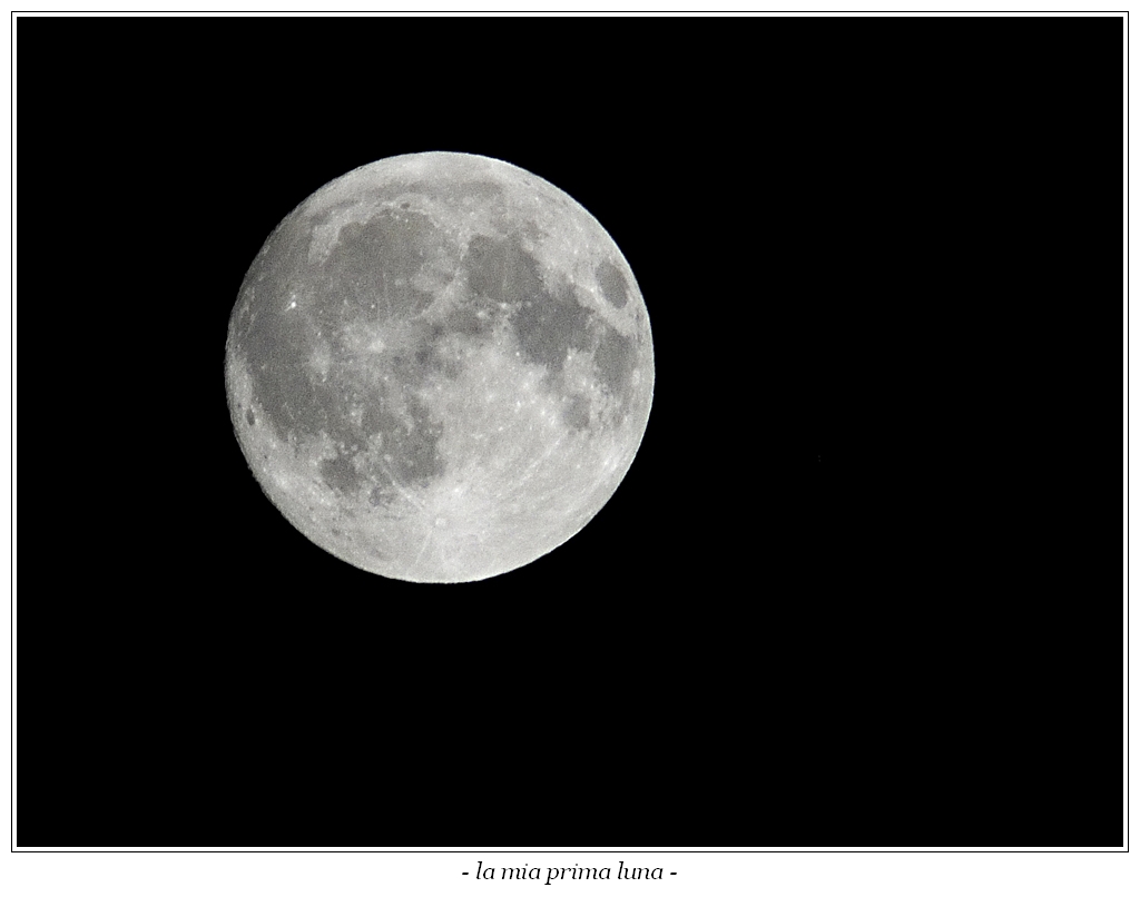 la mia prima luna