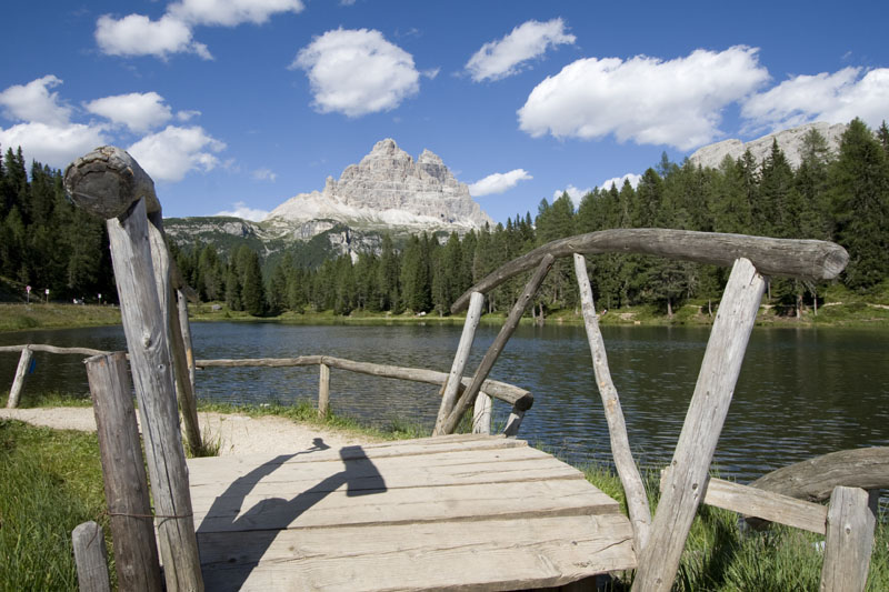 il ponte verso le montagne