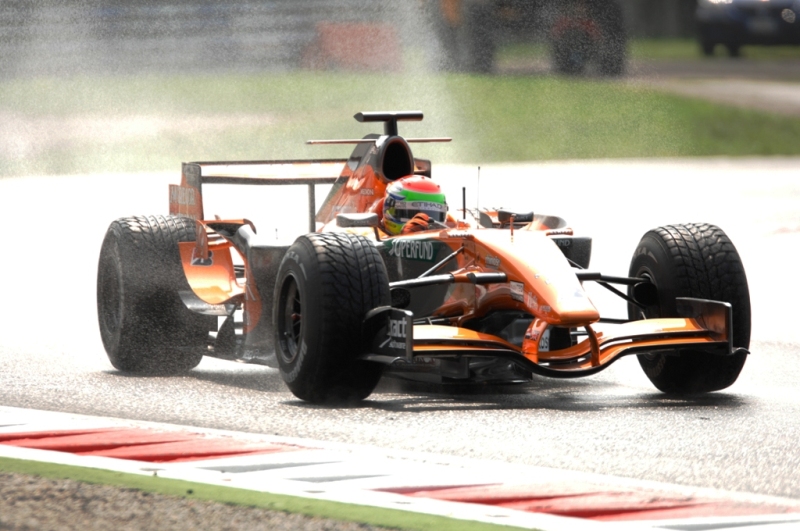 test F1 30 agosto spruzzi