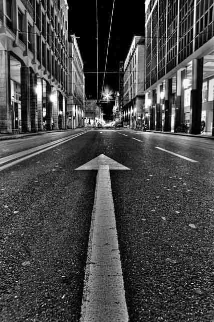 Per il centro... Di l� !