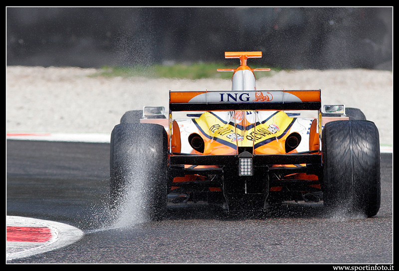 Formula 1 - Monza 2007 (Sotto la pioggia)