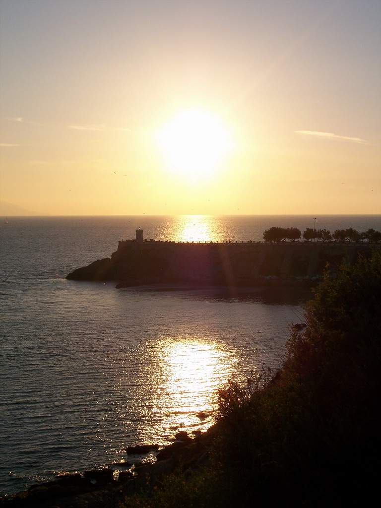 Piazza Bovio Tramonto