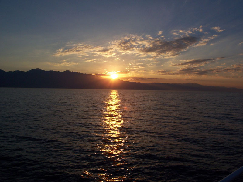 Alba a Parga (Grecia)