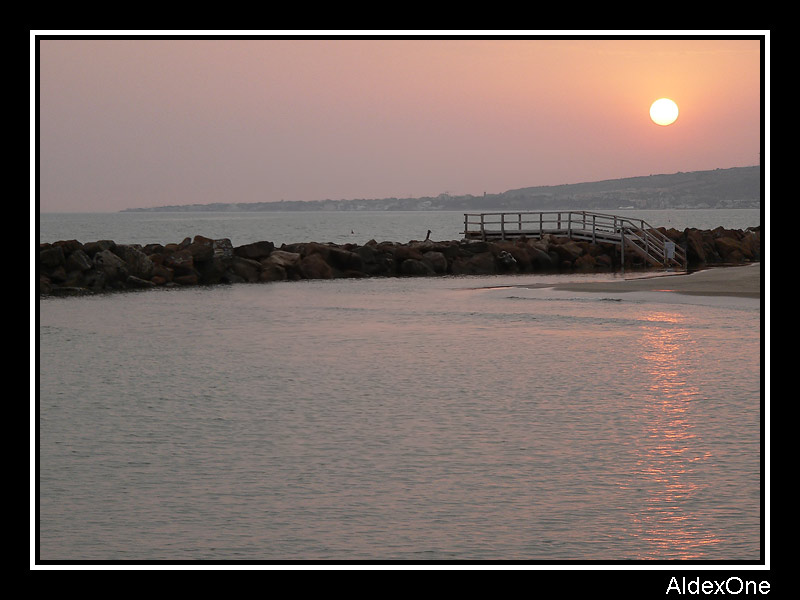 ... un tramonto, una carezza