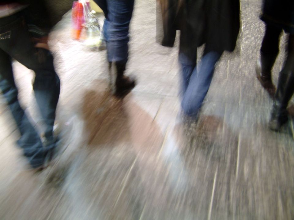 passeggiata in via etnea