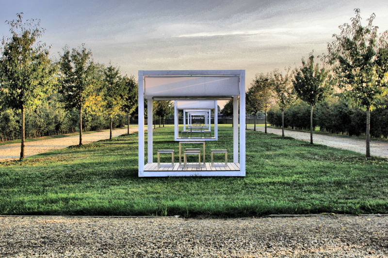 Geometrie al parco in prova Hdr