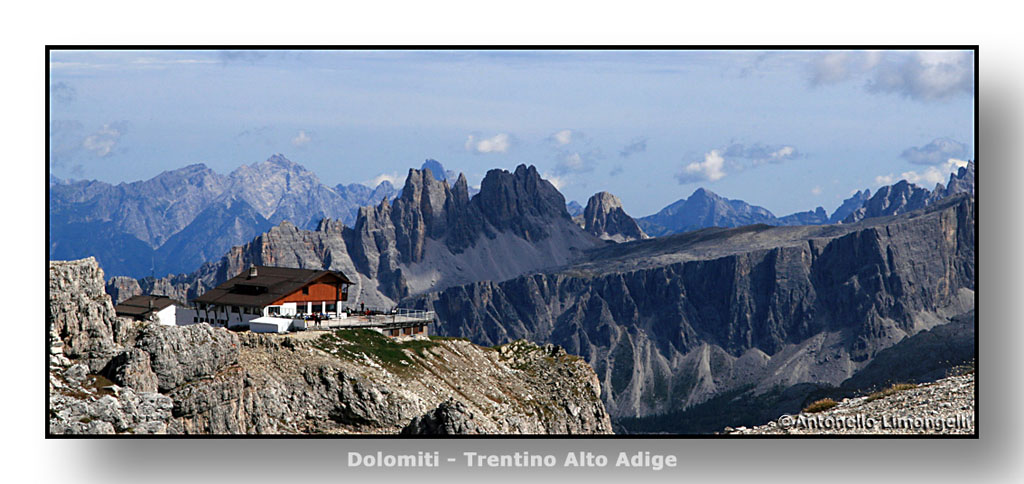 Una terrazza a quota 3000mt