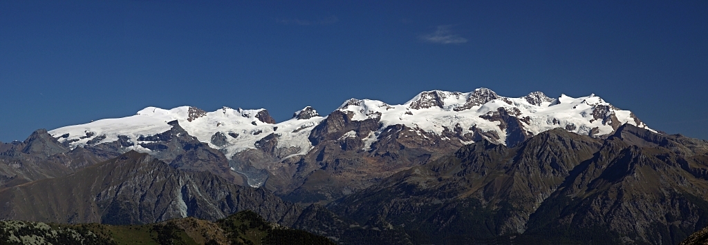 Il Rosa, in bianco, nel blu