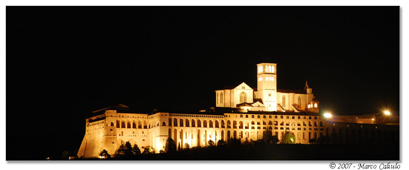 Assisi By Night