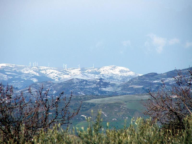 Pali ad energia eolica Caltabellotta