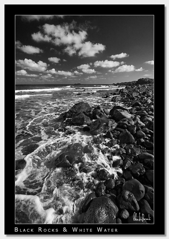 Black Rocks & White Water